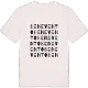 Benevento ordlek t-shirt