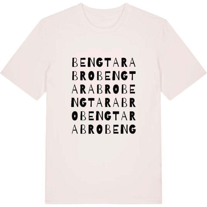 Bengtarabro ordlek t-shirt – t-shirt från PinShirt