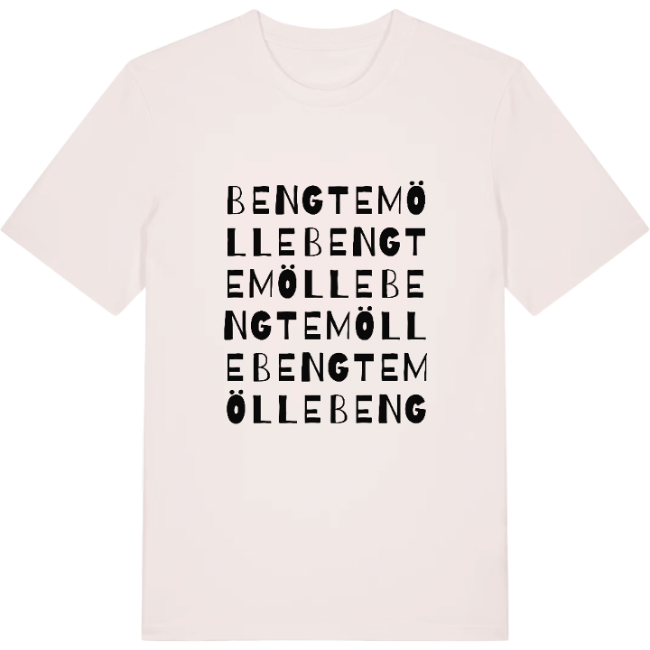 Bengtemölle ordlek t-shirt – t-shirt från PinShirt