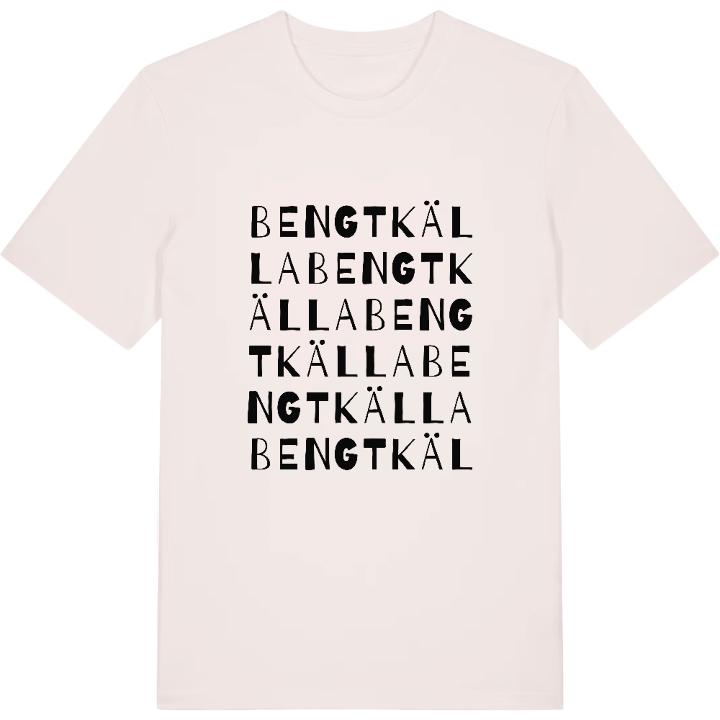 Bengtkälla ordlek t-shirt – t-shirt från PinShirt