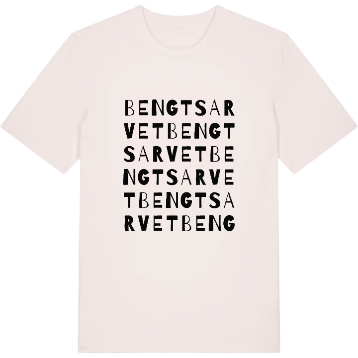 Bengtsarvet ordlek t-shirt – t-shirt från PinShirt