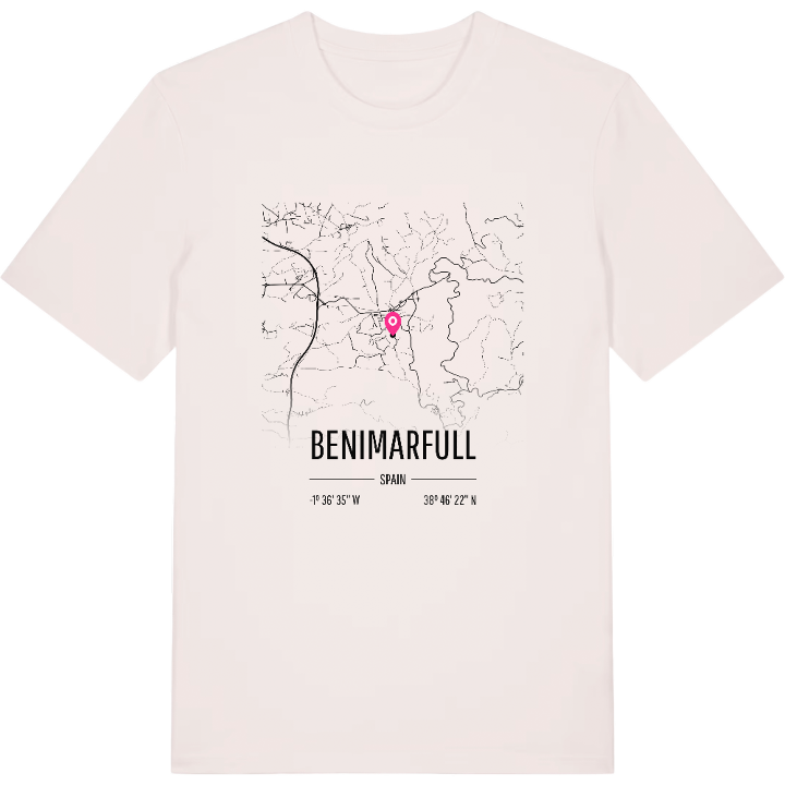 Benimarfull karta t-shirt – t-shirt från PinShirt