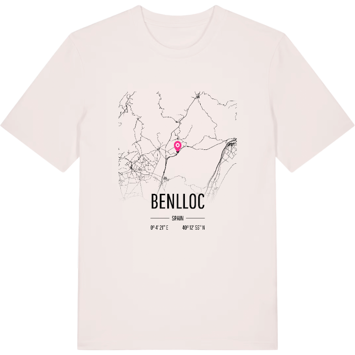 Benlloc karta t-shirt – t-shirt från PinShirt