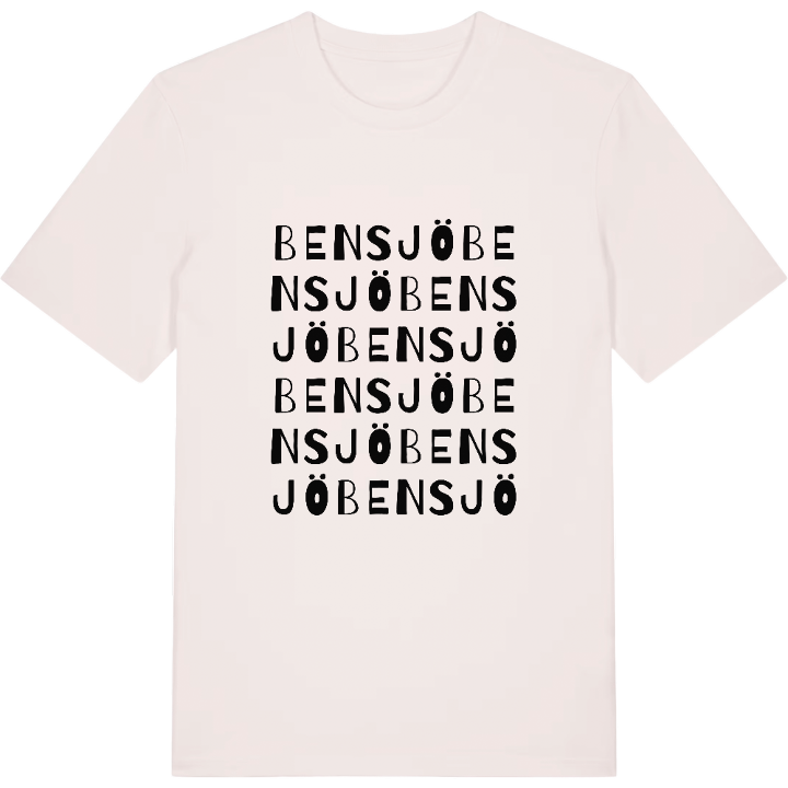Bensjö ordlek t-shirt – t-shirt från PinShirt