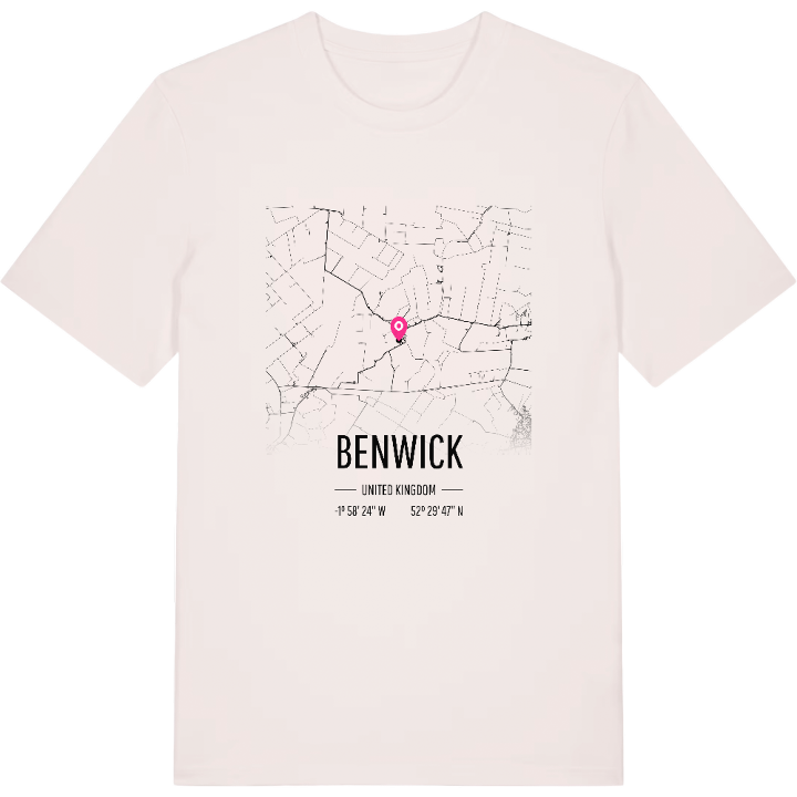 Benwick karta t-shirt – t-shirt från PinShirt