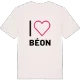 Jag älskar Béon t-shirt stort tryck