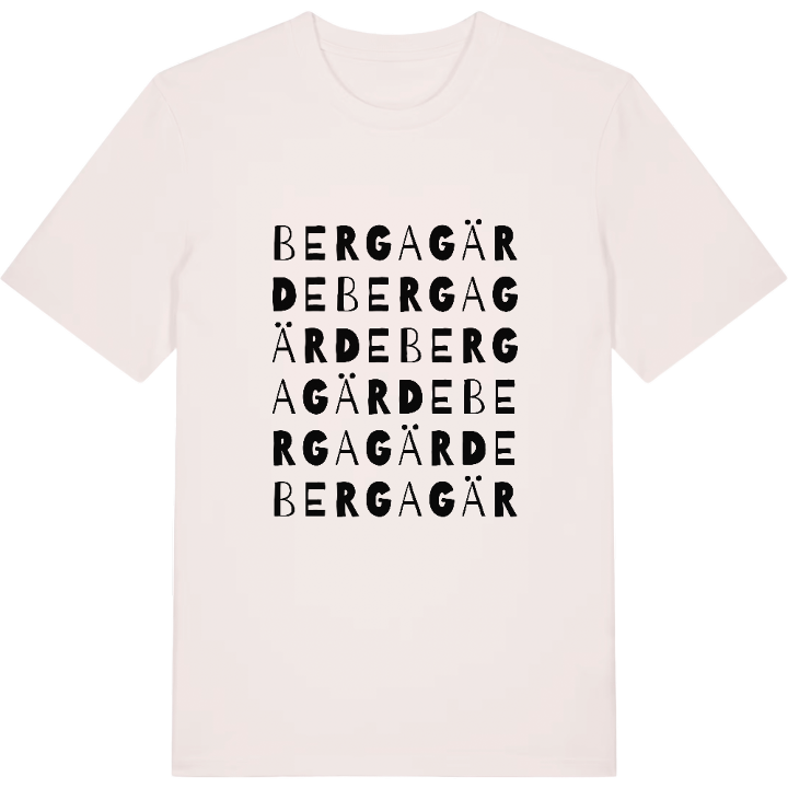 Bergagärde ordlek t-shirt – t-shirt från PinShirt