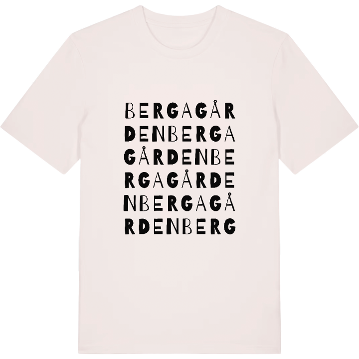 Bergagården ordlek t-shirt – t-shirt från PinShirt
