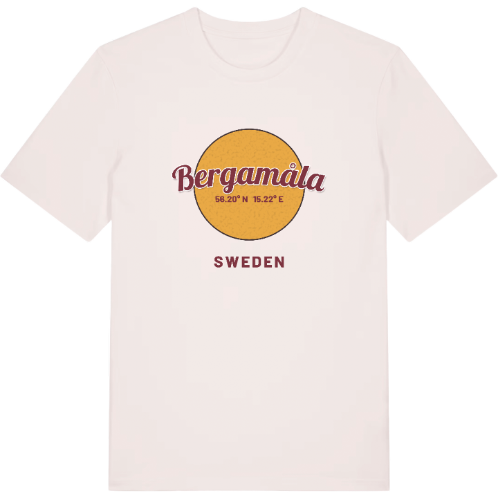 Bergamåla cirkel t-shirt – t-shirt från PinShirt