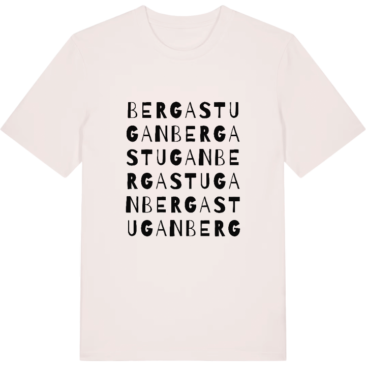 Bergastugan ordlek t-shirt – t-shirt från PinShirt