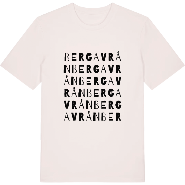 Bergavrån ordlek t-shirt – t-shirt från PinShirt