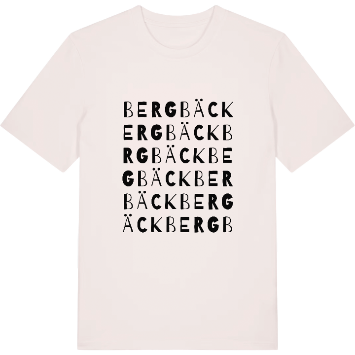 Bergbäck ordlek t-shirt – t-shirt från PinShirt