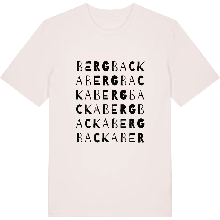 Bergbacka ordlek t-shirt – t-shirt från PinShirt