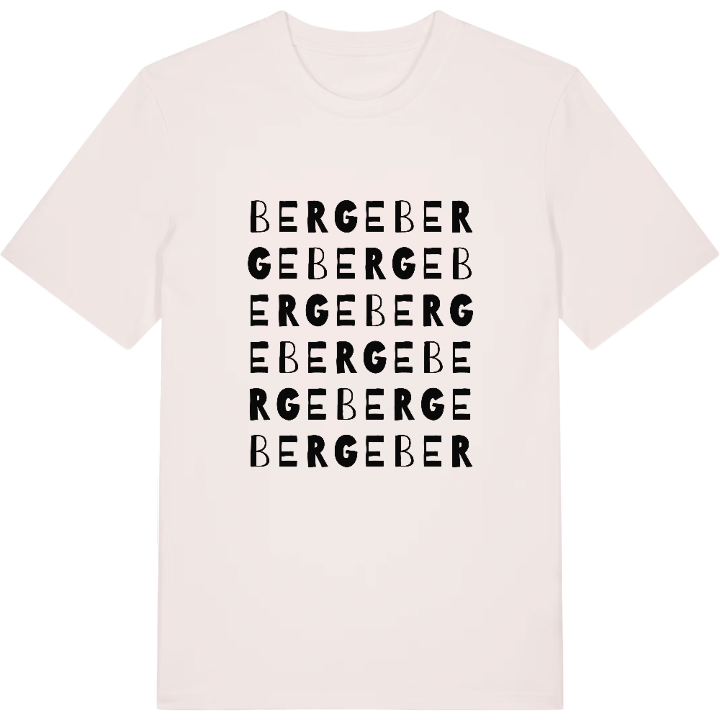 Berge ordlek t-shirt – t-shirt från PinShirt
