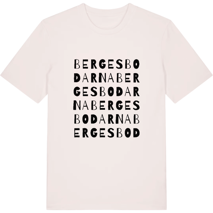 Bergesbodarna ordlek t-shirt – t-shirt från PinShirt