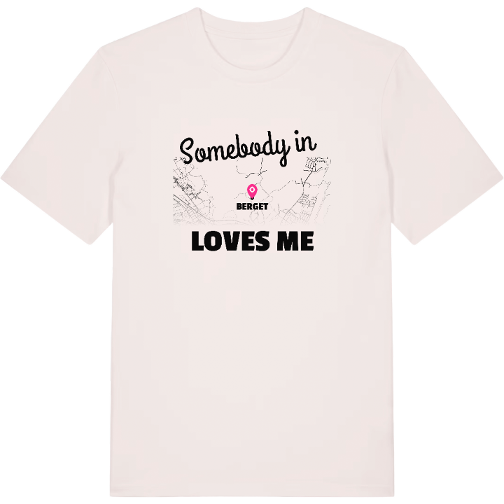 Någon i Berget älskar mig t-shirt – t-shirt från PinShirt