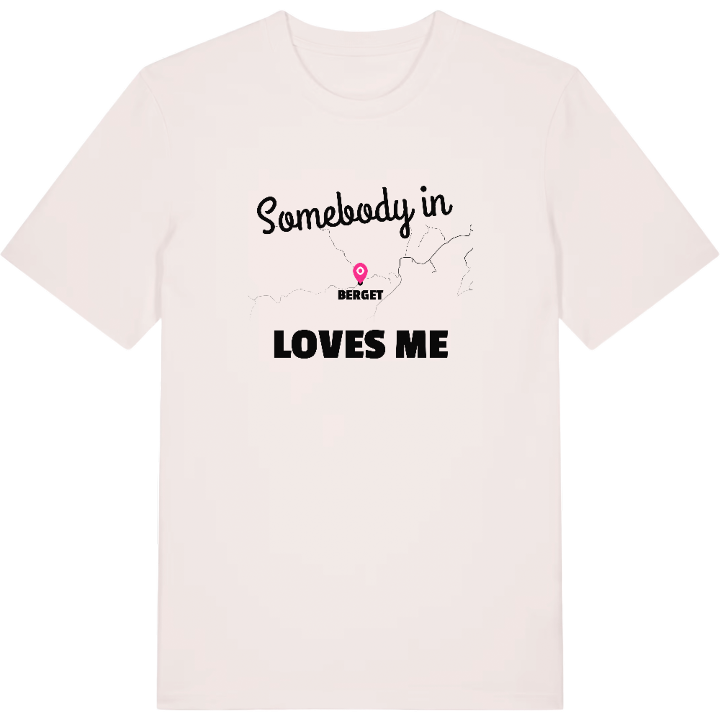 Någon i Berget älskar mig t-shirt – t-shirt från PinShirt