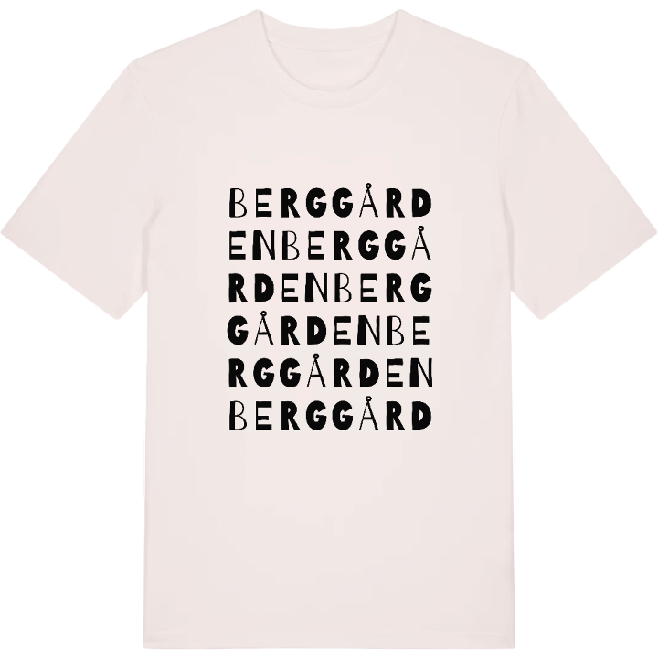Berggården ordlek t-shirt – t-shirt från PinShirt