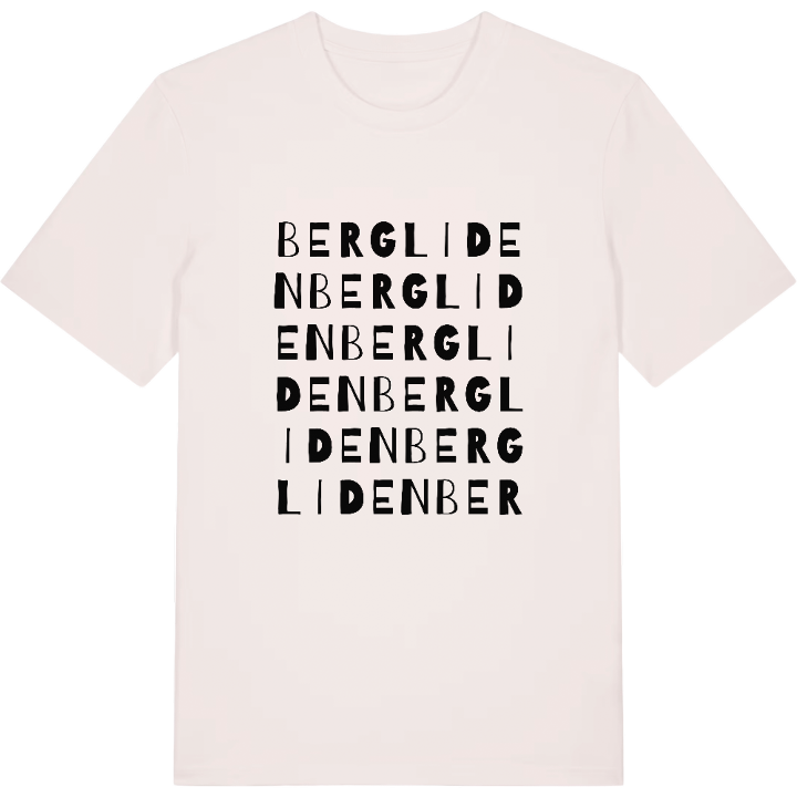Bergliden ordlek t-shirt – t-shirt från PinShirt