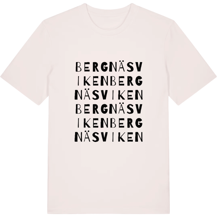 Bergnäsviken ordlek t-shirt – t-shirt från PinShirt