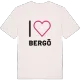 Jag älskar Bergö t-shirt stort tryck