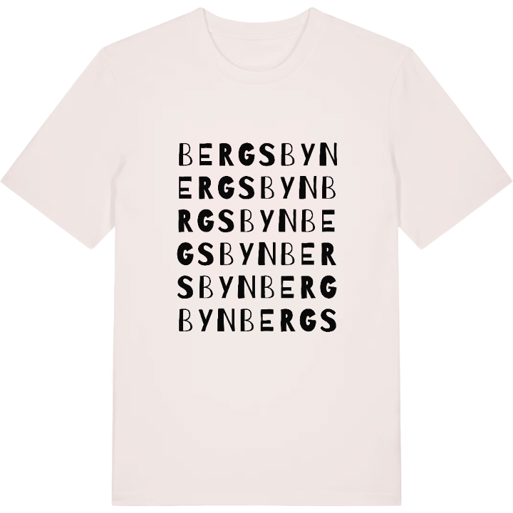 Bergsbyn ordlek t-shirt – t-shirt från PinShirt