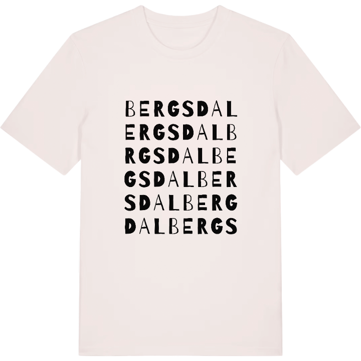 Bergsdal ordlek t-shirt – t-shirt från PinShirt
