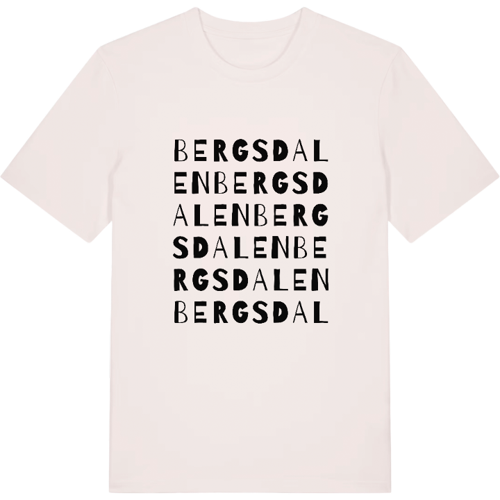 Bergsdalen ordlek t-shirt – t-shirt från PinShirt