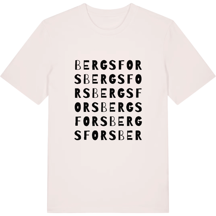Bergsfors ordlek t-shirt – t-shirt från PinShirt