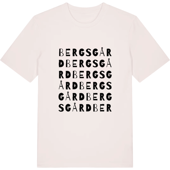 Bergsgård ordlek t-shirt – t-shirt från PinShirt