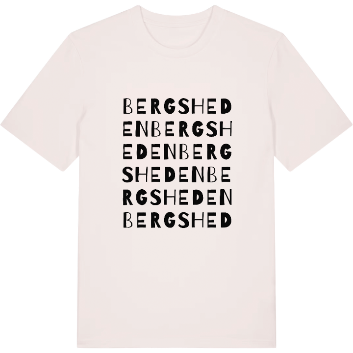 Bergsheden ordlek t-shirt – t-shirt från PinShirt