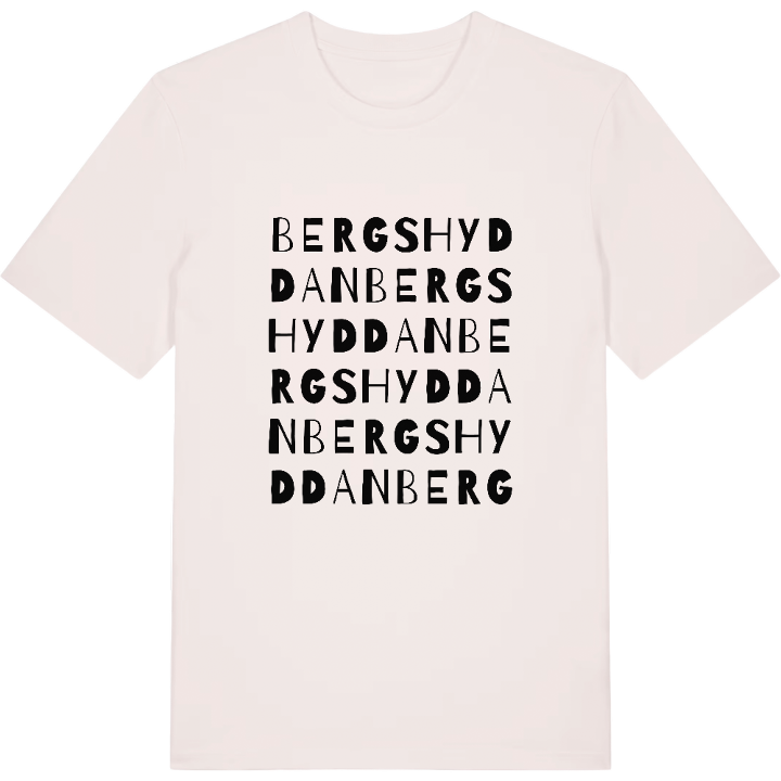 Bergshyddan ordlek t-shirt – t-shirt från PinShirt