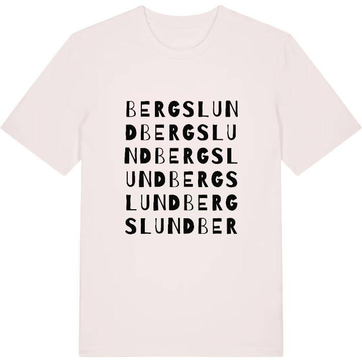 Bergslund ordlek t-shirt – t-shirt från PinShirt