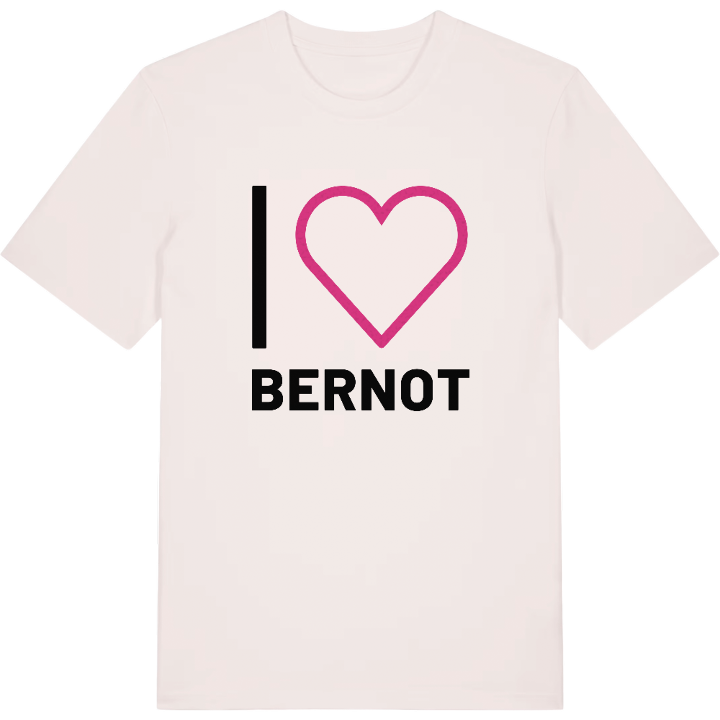 Jag älskar Bernot t-shirt stort tryck – t-shirt från PinShirt