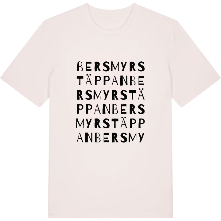 Bersmyrstäppan ordlek t-shirt – t-shirt från PinShirt