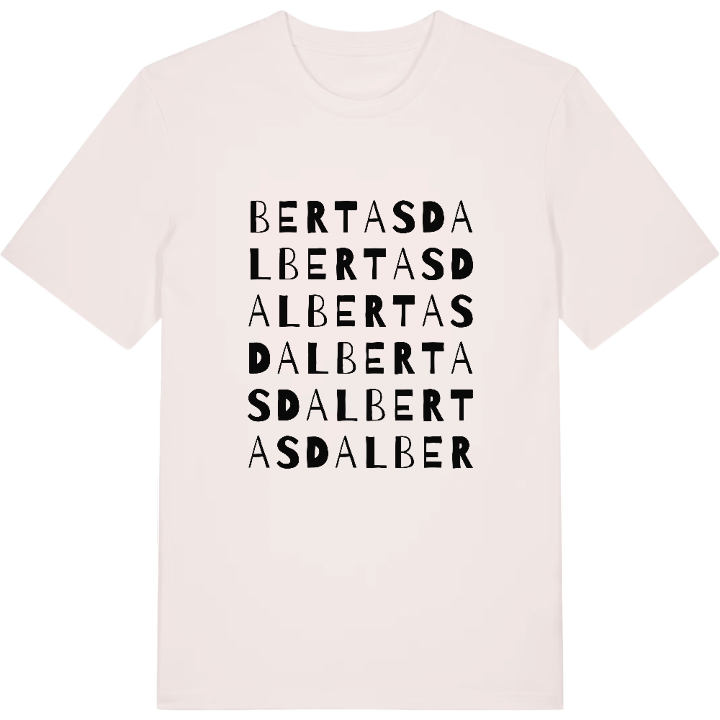 Bertasdal ordlek t-shirt – t-shirt från PinShirt