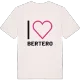 Jag älskar Bertero t-shirt stort tryck
