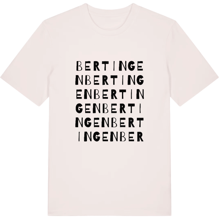 Bertingen ordlek t-shirt – t-shirt från PinShirt