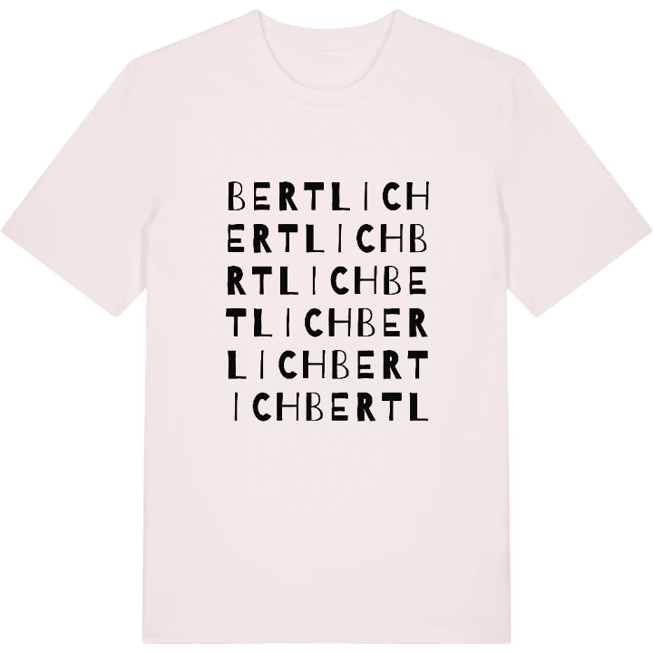 Bertlich ordlek t-shirt – t-shirt från PinShirt