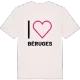 Jag älskar Béruges t-shirt stort tryck