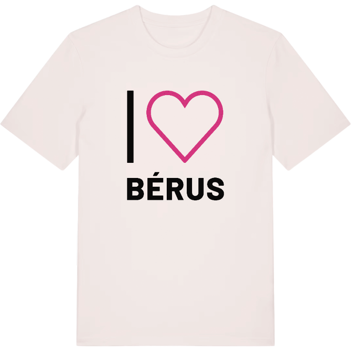 Jag älskar Bérus t-shirt stort tryck – t-shirt från PinShirt