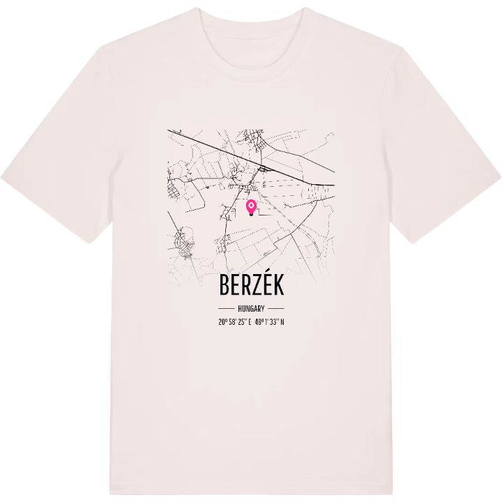 Berzék karta t-shirt – t-shirt från PinShirt
