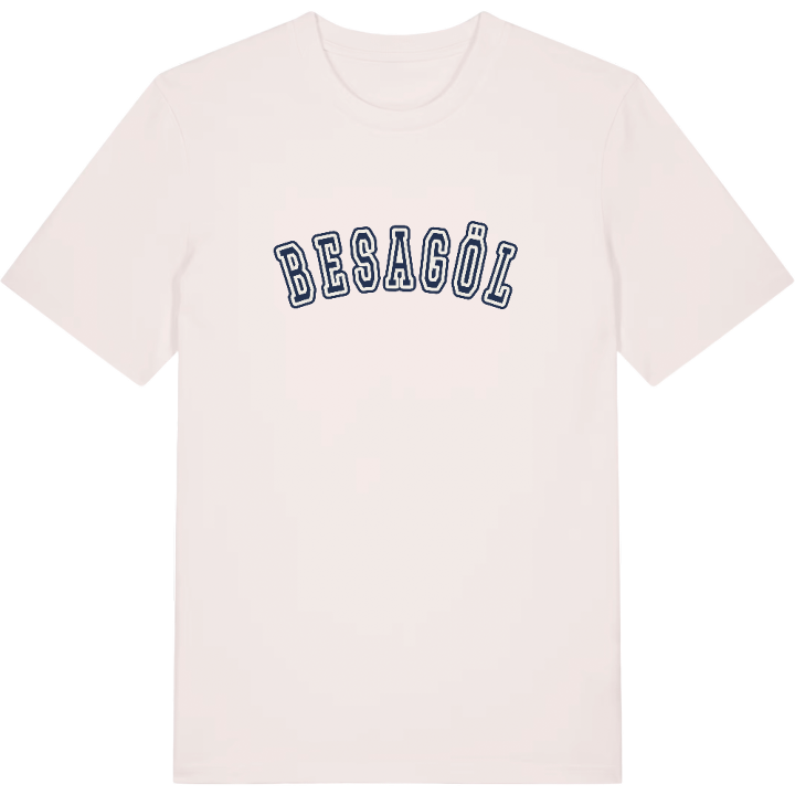 Besagöl college t-shirt – t-shirt från PinShirt