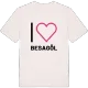 Jag älskar Besagöl t-shirt stort tryck