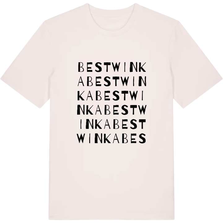 Bestwinka ordlek t-shirt – t-shirt från PinShirt