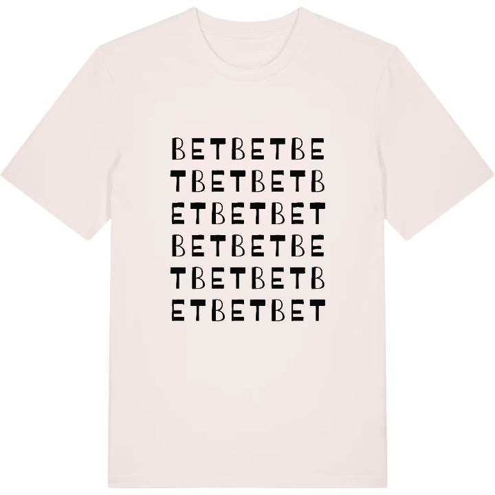 Bet ordlek t-shirt – t-shirt från PinShirt
