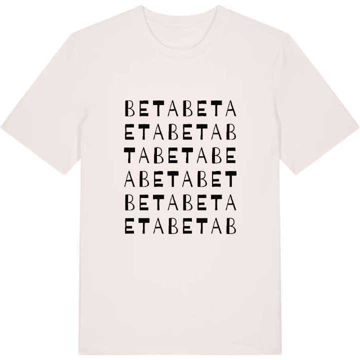 Beta ordlek t-shirt – t-shirt från PinShirt