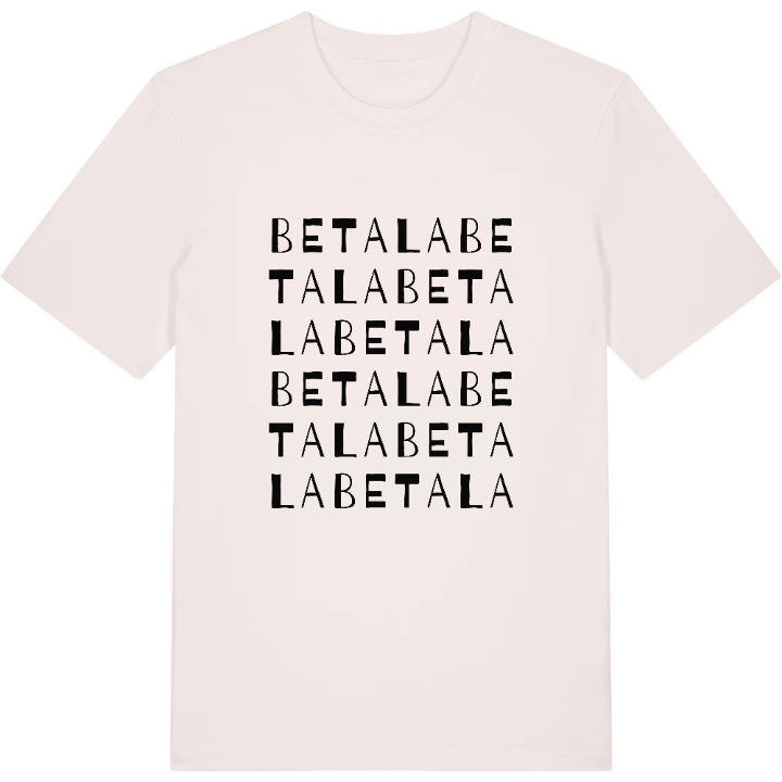 Betala ordlek t-shirt – t-shirt från PinShirt