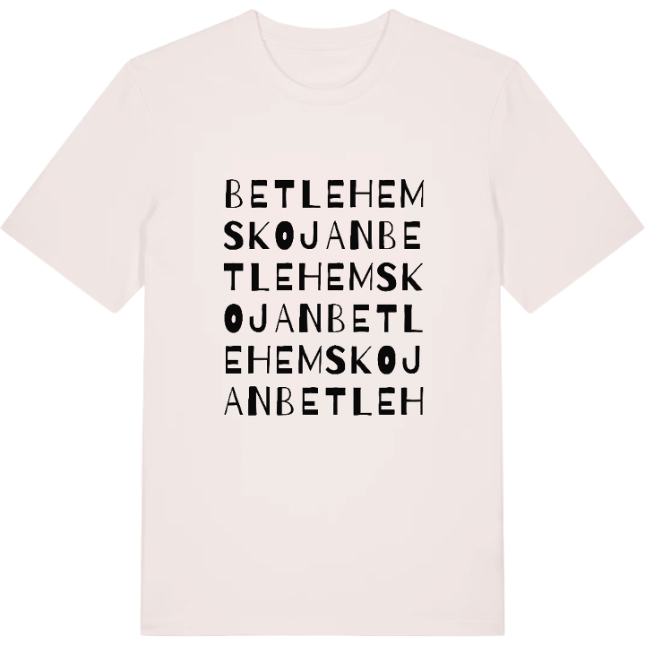 Betlehemskojan ordlek t-shirt – t-shirt från PinShirt
