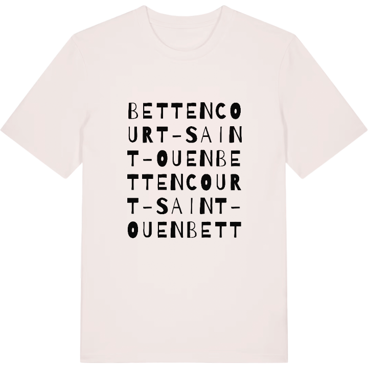 Bettencourt-Saint-Ouen ordlek t-shirt – t-shirt från PinShirt